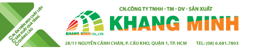 CÔNG TY TNHH TM-DV-SX KHANG MINH